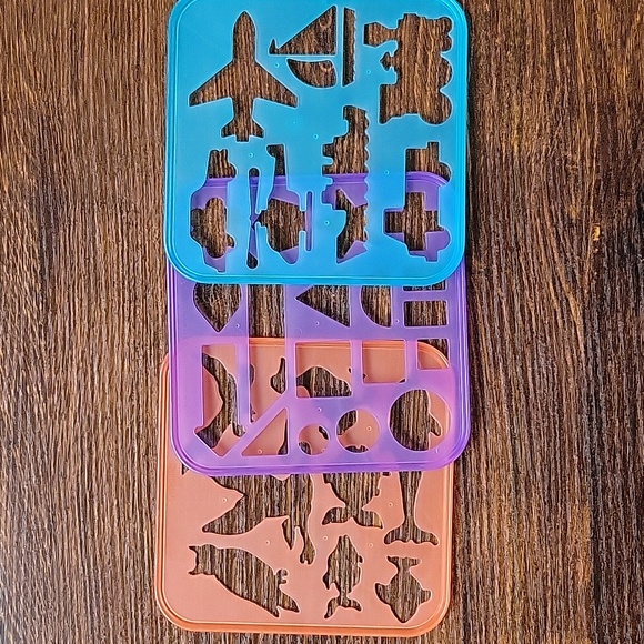 Tupperware Stencil Art Set -Vintage - Picture 3 of 16